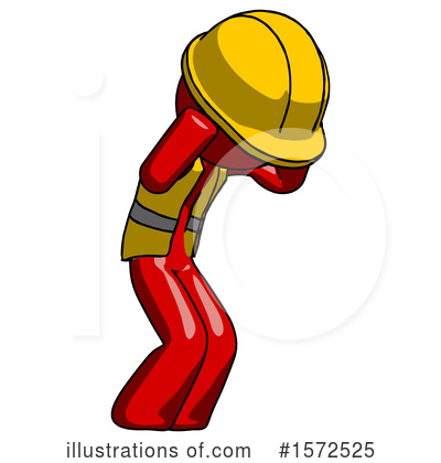 Royalty-Free (RF) Red Design Mascot Clipart Illustration by Leo Blanchette - Stock Sample #1572525