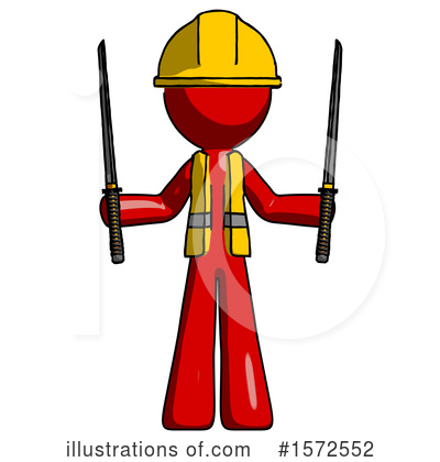 Royalty-Free (RF) Red Design Mascot Clipart Illustration by Leo Blanchette - Stock Sample #1572552