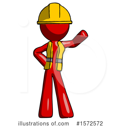 Royalty-Free (RF) Red Design Mascot Clipart Illustration by Leo Blanchette - Stock Sample #1572572