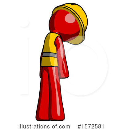 Royalty-Free (RF) Red Design Mascot Clipart Illustration by Leo Blanchette - Stock Sample #1572581