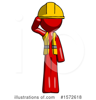 Royalty-Free (RF) Red Design Mascot Clipart Illustration by Leo Blanchette - Stock Sample #1572618