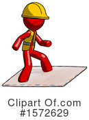 Red Design Mascot Clipart #1572629 by Leo Blanchette