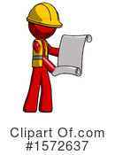 Red Design Mascot Clipart #1572637 by Leo Blanchette
