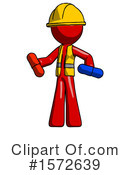 Red Design Mascot Clipart #1572639 by Leo Blanchette
