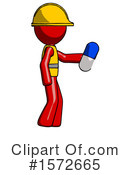 Red Design Mascot Clipart #1572665 by Leo Blanchette