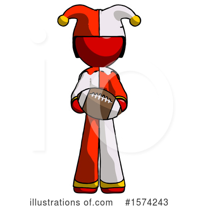 Royalty-Free (RF) Red Design Mascot Clipart Illustration by Leo Blanchette - Stock Sample #1574243