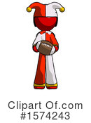 Red Design Mascot Clipart #1574243 by Leo Blanchette