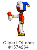 Red Design Mascot Clipart #1574264 by Leo Blanchette