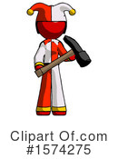 Red Design Mascot Clipart #1574275 by Leo Blanchette