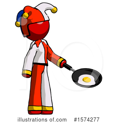Royalty-Free (RF) Red Design Mascot Clipart Illustration by Leo Blanchette - Stock Sample #1574277