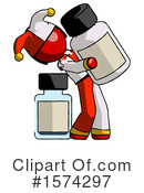 Red Design Mascot Clipart #1574297 by Leo Blanchette