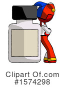 Red Design Mascot Clipart #1574298 by Leo Blanchette