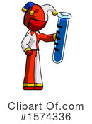 Red Design Mascot Clipart #1574336 by Leo Blanchette