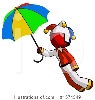Royalty-Free (RF) Red Design Mascot Clipart Illustration by Leo Blanchette - Stock Sample #1574349