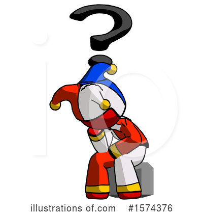 Royalty-Free (RF) Red Design Mascot Clipart Illustration by Leo Blanchette - Stock Sample #1574376