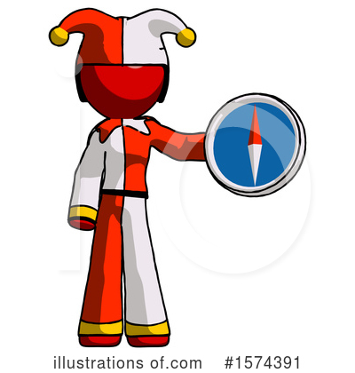 Royalty-Free (RF) Red Design Mascot Clipart Illustration by Leo Blanchette - Stock Sample #1574391