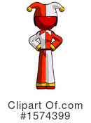 Red Design Mascot Clipart #1574399 by Leo Blanchette