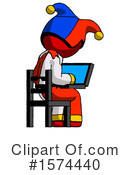 Red Design Mascot Clipart #1574440 by Leo Blanchette