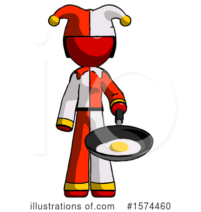 Royalty-Free (RF) Red Design Mascot Clipart Illustration by Leo Blanchette - Stock Sample #1574460