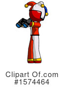 Red Design Mascot Clipart #1574464 by Leo Blanchette