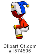 Red Design Mascot Clipart #1574506 by Leo Blanchette