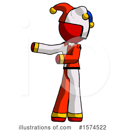 Royalty-Free (RF) Red Design Mascot Clipart Illustration by Leo Blanchette - Stock Sample #1574522