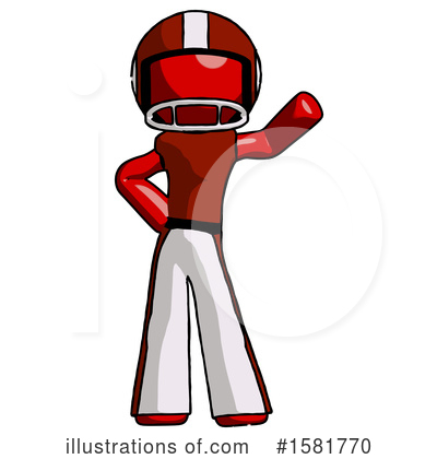Royalty-Free (RF) Red Design Mascot Clipart Illustration by Leo Blanchette - Stock Sample #1581770