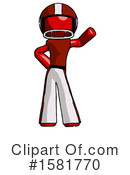 Red Design Mascot Clipart #1581770 by Leo Blanchette