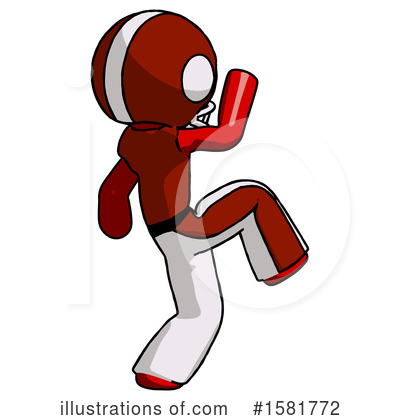 Royalty-Free (RF) Red Design Mascot Clipart Illustration by Leo Blanchette - Stock Sample #1581772