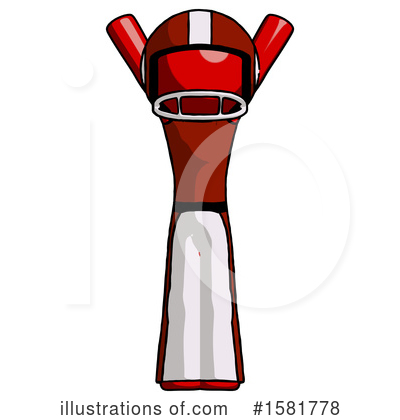 Royalty-Free (RF) Red Design Mascot Clipart Illustration by Leo Blanchette - Stock Sample #1581778