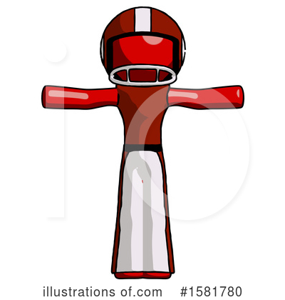 Royalty-Free (RF) Red Design Mascot Clipart Illustration by Leo Blanchette - Stock Sample #1581780