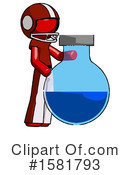 Red Design Mascot Clipart #1581793 by Leo Blanchette