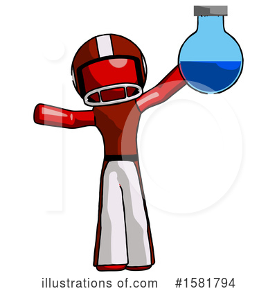 Royalty-Free (RF) Red Design Mascot Clipart Illustration by Leo Blanchette - Stock Sample #1581794