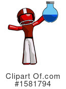 Red Design Mascot Clipart #1581794 by Leo Blanchette