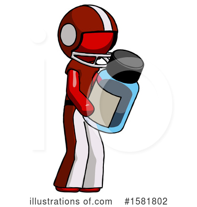Royalty-Free (RF) Red Design Mascot Clipart Illustration by Leo Blanchette - Stock Sample #1581802