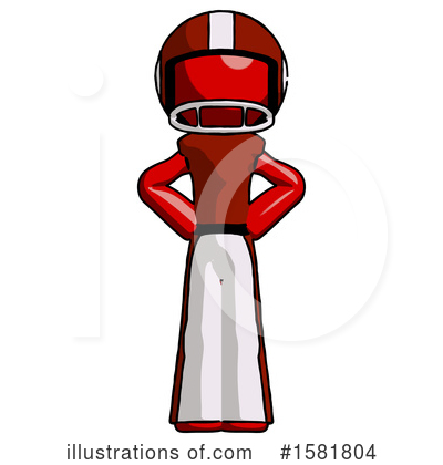 Royalty-Free (RF) Red Design Mascot Clipart Illustration by Leo Blanchette - Stock Sample #1581804