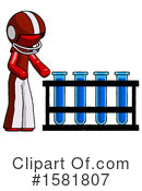 Red Design Mascot Clipart #1581807 by Leo Blanchette