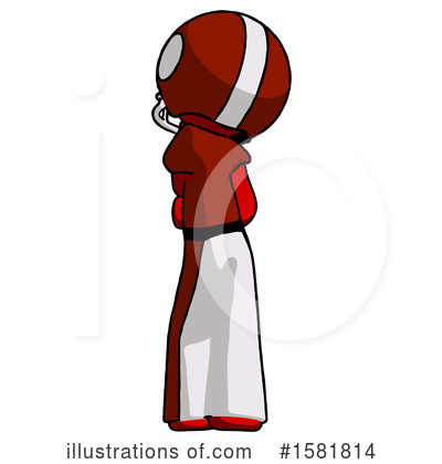 Royalty-Free (RF) Red Design Mascot Clipart Illustration by Leo Blanchette - Stock Sample #1581814