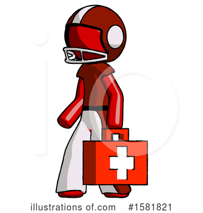Royalty-Free (RF) Red Design Mascot Clipart Illustration by Leo Blanchette - Stock Sample #1581821