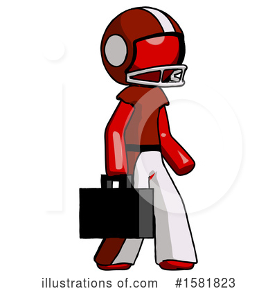 Royalty-Free (RF) Red Design Mascot Clipart Illustration by Leo Blanchette - Stock Sample #1581823