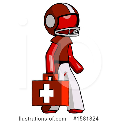 Royalty-Free (RF) Red Design Mascot Clipart Illustration by Leo Blanchette - Stock Sample #1581824