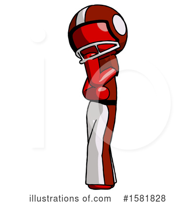 Royalty-Free (RF) Red Design Mascot Clipart Illustration by Leo Blanchette - Stock Sample #1581828