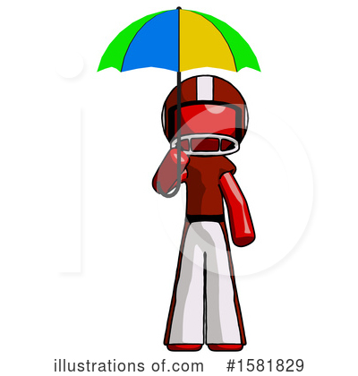 Royalty-Free (RF) Red Design Mascot Clipart Illustration by Leo Blanchette - Stock Sample #1581829