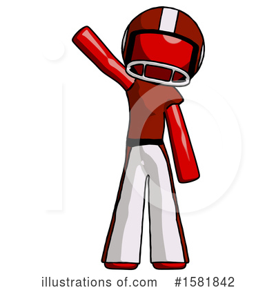 Royalty-Free (RF) Red Design Mascot Clipart Illustration by Leo Blanchette - Stock Sample #1581842
