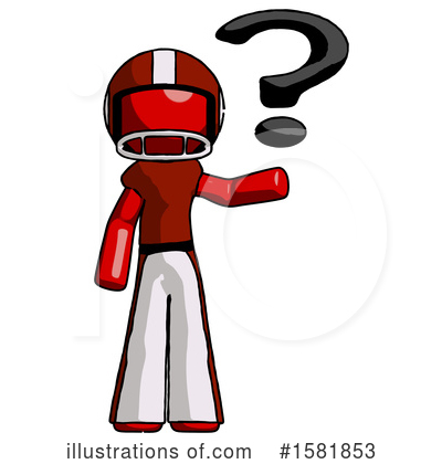 Royalty-Free (RF) Red Design Mascot Clipart Illustration by Leo Blanchette - Stock Sample #1581853