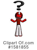 Red Design Mascot Clipart #1581855 by Leo Blanchette