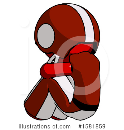 Royalty-Free (RF) Red Design Mascot Clipart Illustration by Leo Blanchette - Stock Sample #1581859