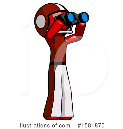 Royalty-Free (RF) Red Design Mascot Clipart Illustration by Leo Blanchette - Stock Sample #1581870