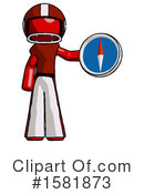 Red Design Mascot Clipart #1581873 by Leo Blanchette