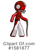 Red Design Mascot Clipart #1581877 by Leo Blanchette